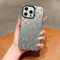 Suitable for iPhone 15 Pro Max cases, 14 premium feel, 11 sweet iPhone 13, Silver 12, women 16 Plus iPhone 7/8