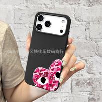 Heart Eye Soft for Apple 16/15/14/13 Protective Case, iPhone 11/12, European and American Style, 17 Pro Max Soft iPhone 11