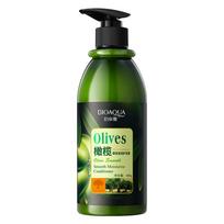 BIOAQUA Olive Smooth Moisturizing Shampoo 400ml for Dry Frizzy Hair Deep Nourishing Hair Care Smooth Soft Shiny Frizz Control