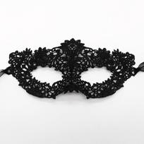 Fashion Black Gradient Half Face Mask Lace Sexy Style Party Masks Flower Pattern Eye Mask Carnival Halloween
