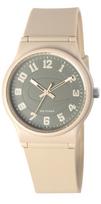 10 ATM Water Champion Urethane Beige [Citizen Q&Q] Watch, Resistant, Analog, Series, Band, V49A-008VK, Men's/Women's, smėlis