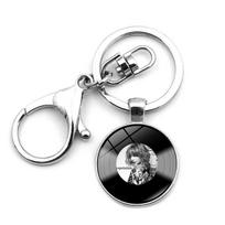 Premium Taylor Swift Vinyl Record Keychain Chic Zinc Alloy Modern Fan Gift Style I