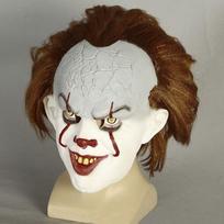 Striking Stephen King's It Pennywise Mask Ideal For Halloween Costume Enthusiasts