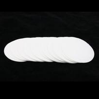 100 vnt Premium bepelenis kiekybinis filtravimo popierius Vidutinis 30-50um 7cm 9cm -