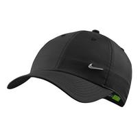 Nike Sportswear Heritage 86 Metalinis Swoosh kepuraitė Juoda Atsitiktinė 943092-010 F juoda