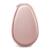 Headphone EVA Hard Case for FreeLace Pro Neckband Headset Carrying Case Portable Storage Bag Protective Box  Pouch rožinio aukso spalvos