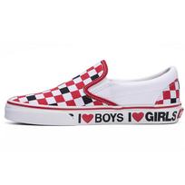 Vans Slip On I Heart 'White Red' VN0A4U38WKU 36