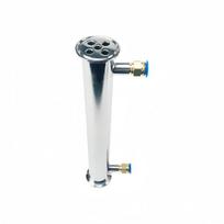 1.5  38mm(OD50.5mm)Dephlegmator, Reflux, Distiller Condenser With 1/4  Female Thread,Length 300mm,,Sanitary Steel 304 1-1/2"
