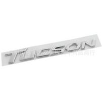 HWCB2 3D ABS TUCSON Stiliaus Automobilio Logotipo Raidės Lipdukas Galinės Bagažinės Emblema Lipdukas Hyundai Automobilio Dekoravimo Aksesuarams sidabras