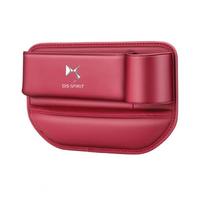 For DS SPIRIT DS3 DS4 DS5 5LS DS6 DS7 WILD RUBIS Car Seat Sewn Gap Crevice Slot Storage Box Cup holder Auto Accessories raudona
