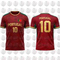 2026 New Portugal Flag Print Jersey Men's Breathable Quick-drying Sportswear Summer Unisex Training Apparel Adult Fan T-shirt S