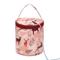 Portable Hand-Woven Crochet and Knitting Tool Storage Bag