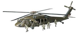 Hasegawa JAV armijos Black Hawk plastikinio modelio rinkinys D3 1/72 UH-60A