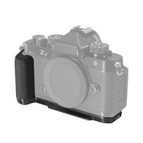 SmallRig Camera Grip for Nikon Z f grip with silicone includes integrated plate for design Cameras, L-shaped handle, quick-release Arca, ultra-thin pilka spalva
