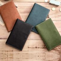 Passport Package Travel Organizer for Passports Certificates Air Tickets žalia
