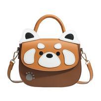 Niche Dizainas Miela PU Animacinė Balnelio Rankinė Moteriška Rankinė Gyvūnėlio Crossbody Rankinė Pečių Rankinė Rankinė