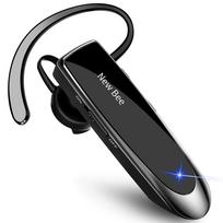 New bee Bluetooth Single 260mAh High Continuous 1440 Hours SIRI CVC Noise Comfortable Suitable for Working from LINE Zoom and Walking B41 Earphones, juoda