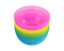 Kūdikių dubenėlių rinkinys KikkaBoo Rainbow, 6+ mėn., 4 vnt., 300 ml