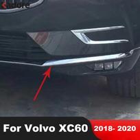 Priekinio apatinio buferio apdailos juosta Volvo XC60 XC 60 2018 m. Nerūdijančio plieno Automobilių lenktynių grotelių juostos priedai
