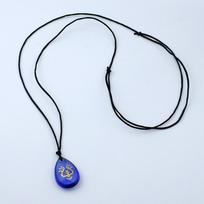 Anime Mysterious Sky Stone Necklace Castle Girls Cosplay Props glass Necklaces for Women Men Jewelry Accessories Gifts
