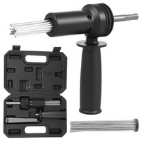 SDS Plus Electric Hammer Needle Scaler Adapter for Rust Removal Concrete Drilling Tile Installation Paint Stripping Concrete