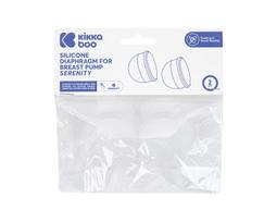 Atsarginė silikono diafragma elektriniam pientraukiui KikkaBoo Serenity Clear