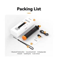 TELESIN Waterproof Selfie Stick Buoyancy Bar Selfie Stick With Hand Strap Wireless Remote Control For Gopro Hero 8 9 10 11 12