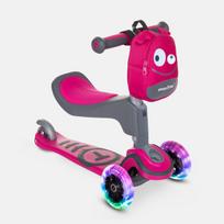 Triratis paspirtukas su sėdyne SmarTrike T1, rožinis