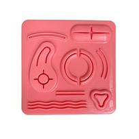 Silicone Laparoscopic Suture Simulation Pad 3D Laparoscopic Suture Pad Laparoscopic Trainer for Medicals Student 1