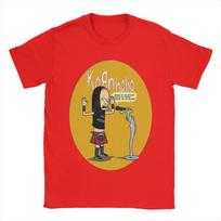 Mens Kornholio Beavis and Butthead T Shirt  Pure Cotton Clothes Leisure Short Sleeve O Neck Tee Shirt 4XL 5XL 6XL TShirt S