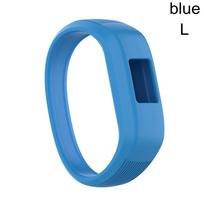 Smart Watch Sports Soft Bracelet Strap Wristbands Children Silicone Watch Band L mėlyna