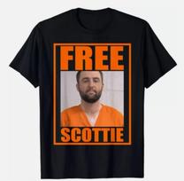 Free Scottie Shirt Scottie Mugshot Free Scottie Unisex T-shirt S