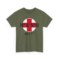 MASH 4077 Tee Vintage Military TV Show Shirt Classic 70s War Comedy Tee XL red