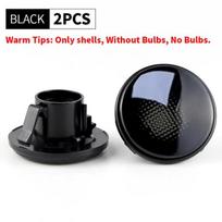 2PCS Smoked Lens Shell For Mazda MX5 MX-5 MK1 MK2 MK3 Turn Signal Side Marker Light Indicator Housing Cover 1989-2015 No Bulb