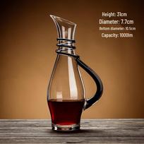 Qiwei Crystal Wine Decanter and Glass Set