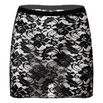 Night Club Sexy Wear Sexy Hot See Through Micro Pencil Skirt Fashion New Lace Black Wrap Hip Mini Skirts Pleated LongClothing for Women S