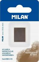 Milan Akvareliniai Dažai Kubelyje, Ruda Spalva