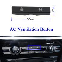 Automobilio prietaisų skydelio oro kondicionierius kintamosios srovės ventiliacijos garsumo valdymo mygtukų raktų dangtelių rinkinio keitimas, skirtas BMW X3 X4 F25 F26 Ventilation Button