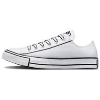 Converse All Star 70 Versatile Non-Slip Abrasion Resistant Low-Top Espadrilles Women's White & Black 36