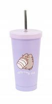 Pusheen Moments metalinis puodelis su šiaudeliu 550 ml