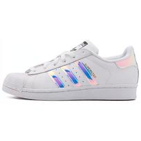 Adidas Superstar Balti Iridescent Jaunimo Sportbačiai AQ6278