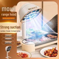 Portable Desktop Range Hood & Air Purifier - Deodorizer & Smoke Extractor for Home & Dorms