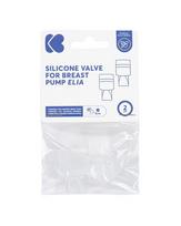 Atsarginis silikoninis vožtuvas elektriniam pientraukiui KikkaBoo Elia Clear