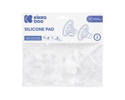 Atsarginiai įdėklai pientraukiui KikkaBoo Silicone Pad Clear