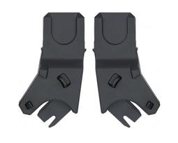 Automobilinės kėdutės adapteris KikkaBoo Eden/Ciela Black