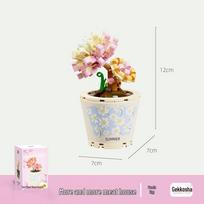 Moonlight Society Building Blocks: Succulent Flower Pots - Educational Toy for Kids
