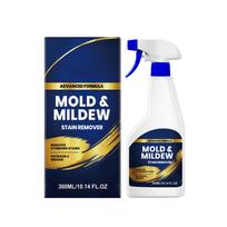 Mold and Mildew Stain Remover Spray Advanced Formula for Indoor and Outdoor Use 32oz Fast Acting No Scrubbing Required Effective on Multiple Surfaces One Size mėlyna