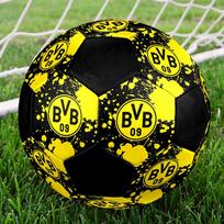 1pc Borussia Dortmund Soccer Ball Size 5 Indoor Soccer Ball Fashion Colorful Backyard Game - Great For Sports Fans Gift HE15