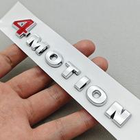 ndrlw10 1vnt ABS Raudonas Chromas Automobilio Lipdukas Logotipas 4 MOTION 4motion Galinės Bagažinės Ženklelis Emblema Lipdukai VW PASSAT Touareg GOLF Polo Tiguan Jetta