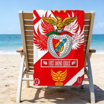 Ben-fica Football Club Printed Beach Towel, Super Soft Microfiber, Perfect Gift Birthday, for Pool, Beach, Travel, for family and friends 70cmx140cm(27x55inch)